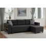 Atelier del Sofa Ugaona garnitura Tloft Mini Anthracite - slika 1
