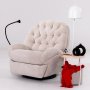 Atelier del Sofa Fotelja Dream Electric Cream - slika 1