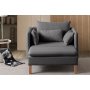 Atelier del Sofa Fotelja Flexy Anthracite - slika 4