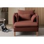 Atelier del Sofa Fotelja Flexy Tile Red - slika 3