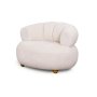 Atelier del Sofa Fotelja New Roma White - slika 3