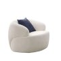 Atelier del Sofa Fotelja Venedik White - slika 4