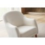Atelier del Sofa Fotelja Aries White - slika 3