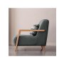 Atelier del Sofa Fotelja Latte Anthracite - slika 4