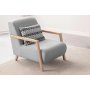 Atelier del Sofa Fotelja Latte Grey - slika 1