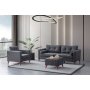 Atelier del Sofa Fotelja Kraft Anthracite - slika 2