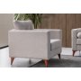 Atelier del Sofa Fotelja Kraft Cream - slika 2