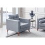 Atelier del Sofa Fotelja Kraft Grey - slika 1