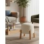 Atelier del Sofa Tabure Floki White - slika 1