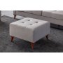 Atelier del Sofa Tabure Kraft Cream - slika 1