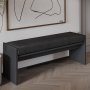 Atelier del Sofa Klupa Pearl Anthracite - slika 1