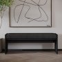 Atelier del Sofa Klupa Pearl Black Wood - slika 2
