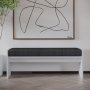Atelier del Sofa Klupa Pearl White - slika 2