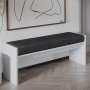 Atelier del Sofa Klupa Pearl White - slika 1
