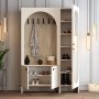 HANAH HOME Višenamenski ormar Palermo Km Cream Travertine - slika 3