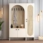 HANAH HOME Višenamenski ormar Palermo Kl Cream Travertine - slika 1