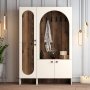 HANAH HOME Višenamenski ormar Palermo Kl Cream Orah - slika 3