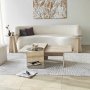 HANAH HOME Set stolova za kafu Luna Travertine (4 dela) - slika 4