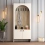 HANAH HOME Višenamenski ormar Palermo K Cream Travertine - slika 1