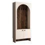HANAH HOME Višenamenski ormar Palermo K Cream Orah - slika 5