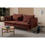 Atelier del Sofa Trosed Flexy Tile Red - slika 1