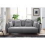 Atelier del Sofa Trosed Puffy Grey - slika 1