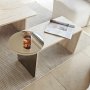 HANAH HOME Set stolova za kafu Luna Travertine (2 dela) - slika 4