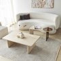 HANAH HOME Set stolova za kafu Luna Travertine (2 dela) - slika 5
