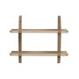 HANAH HOME Dekorativna metalna zidna polica Vlnt 126 Cp - slika 4