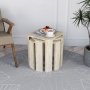 HANAH HOME Set stolova od tri komada Azra Travertine - slika 1