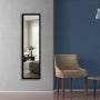 HANAH HOME Ogledalo u okviru rama Cheval 35 x 125 Black - slika 1