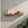 HANAH HOME Dekorativna metalna zidna polica Vlnt 123 Cp - slika 1