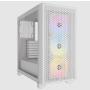 CORSAIR Kućište Corsair 3000D RGB AIRFLOW Mid-Tower White, CC-9011256-WW - slika 1