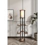 OPVIQ Podna lampa Volante Walnut - slika 1