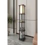 OPVIQ Podna lampa Estantes Square Black - slika 1