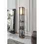 OPVIQ Podna lampa Estantes Square Walnut - slika 1