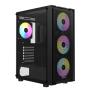RAIDMAX Kuciste Raidmax Vector 216 Black 4 x RGB fan/Window/650W - slika 1