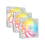 CORSAIR Ventilatori 3x RS120-R ARGB 120mm PWM-Triple Pack - White CO-9050197-WW - slika 1