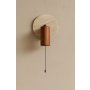 OPVIQ Zidna lampa App Walnut - slika 1