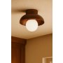 OPVIQ Zidna lampa Hand T Walnut - slika 2