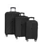 Zoozie Bags Set kofera 3 komada PS 02 Black - slika 1