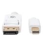 MANHATTAN Kabl Manhattan Mini Display Port on Display Port cable Ver.1.4 8K@60HZ 3,0m - slika 2