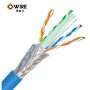 OWIRE LAN SFTP kabl OWIRE Cat6 Solid/CCA/0,56mm/Plavi/305m - slika 1