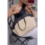 Zoozie Bags Ženska torba preko ramena MK1020024S27 0001 Black Cream - slika 5