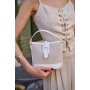 Zoozie Bags Ženska torbica MK1020225SV10 018 Beige White - slika 1