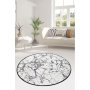 Conceptum Hypnose Tepih (140 cm) Marble White - slika 1