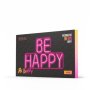 TelForceOne Dekorativna neon LED rasveta BE HAPPY - slika 2
