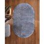 Conceptum Hypnose Tepih (150x200) Tavsan Tuyu Oval Grey - slika 1