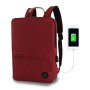 Zoozie Bags Torba - ranac za laptop bordo boja 3178 - slika 4