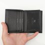Zoozie Bags Muški crni novčanik 1074 - slika 3